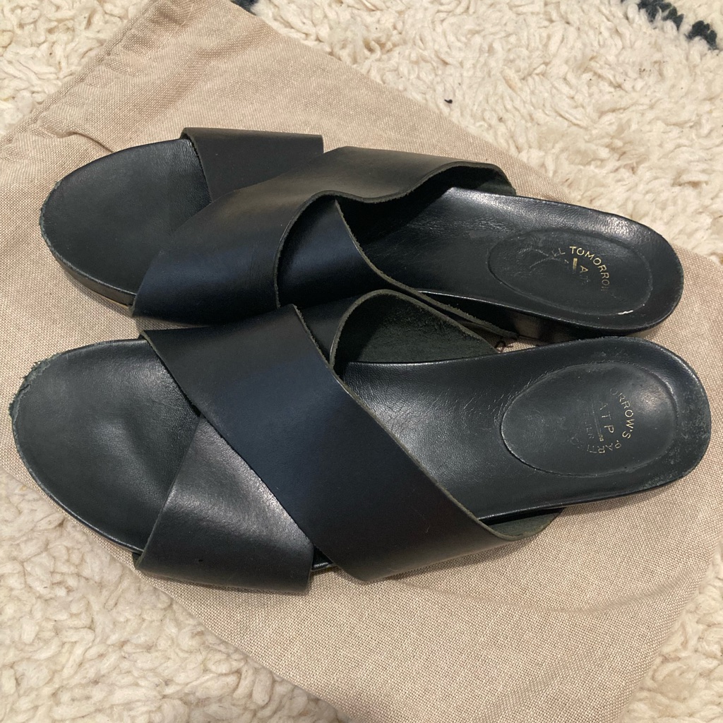 Atp Atelier Women's Doris Sandals, Size 10, Used With Dust Bag